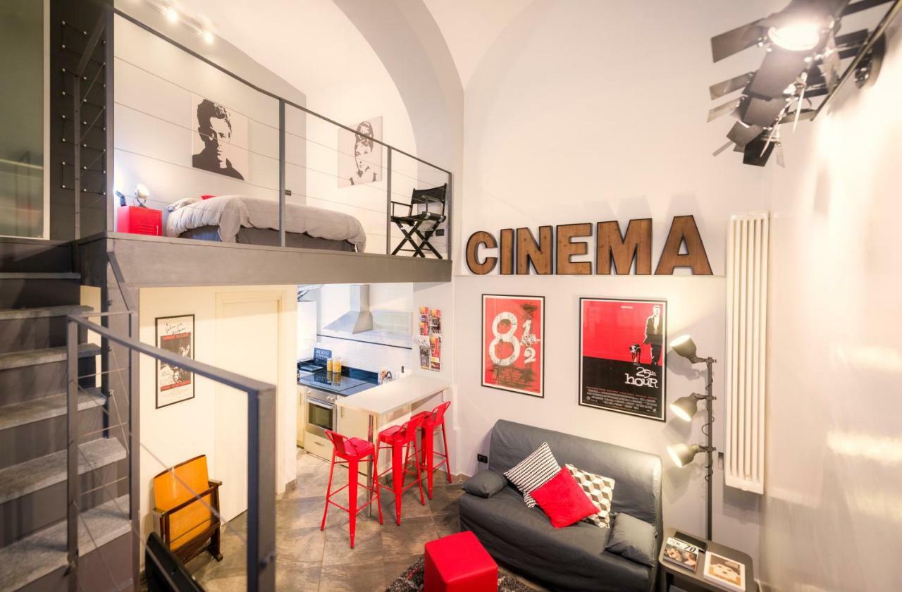 Cinema Loft Leilighet Torino Eksteriør bilde